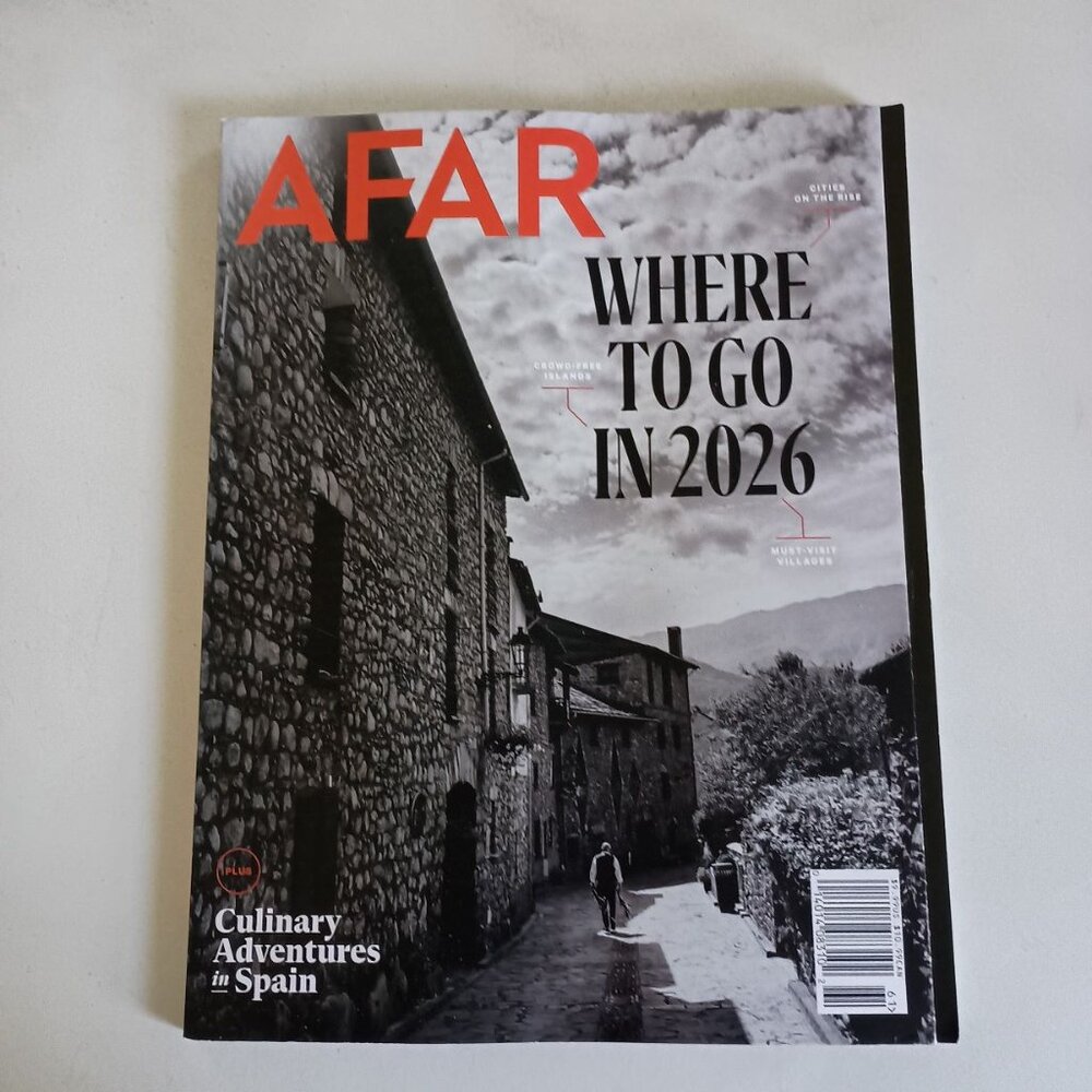 Afar magazine Winter 2026 Where to Go in 2026